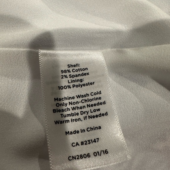 Talbots Grecian Tile Blue and White Dress - Picture 6 of 7